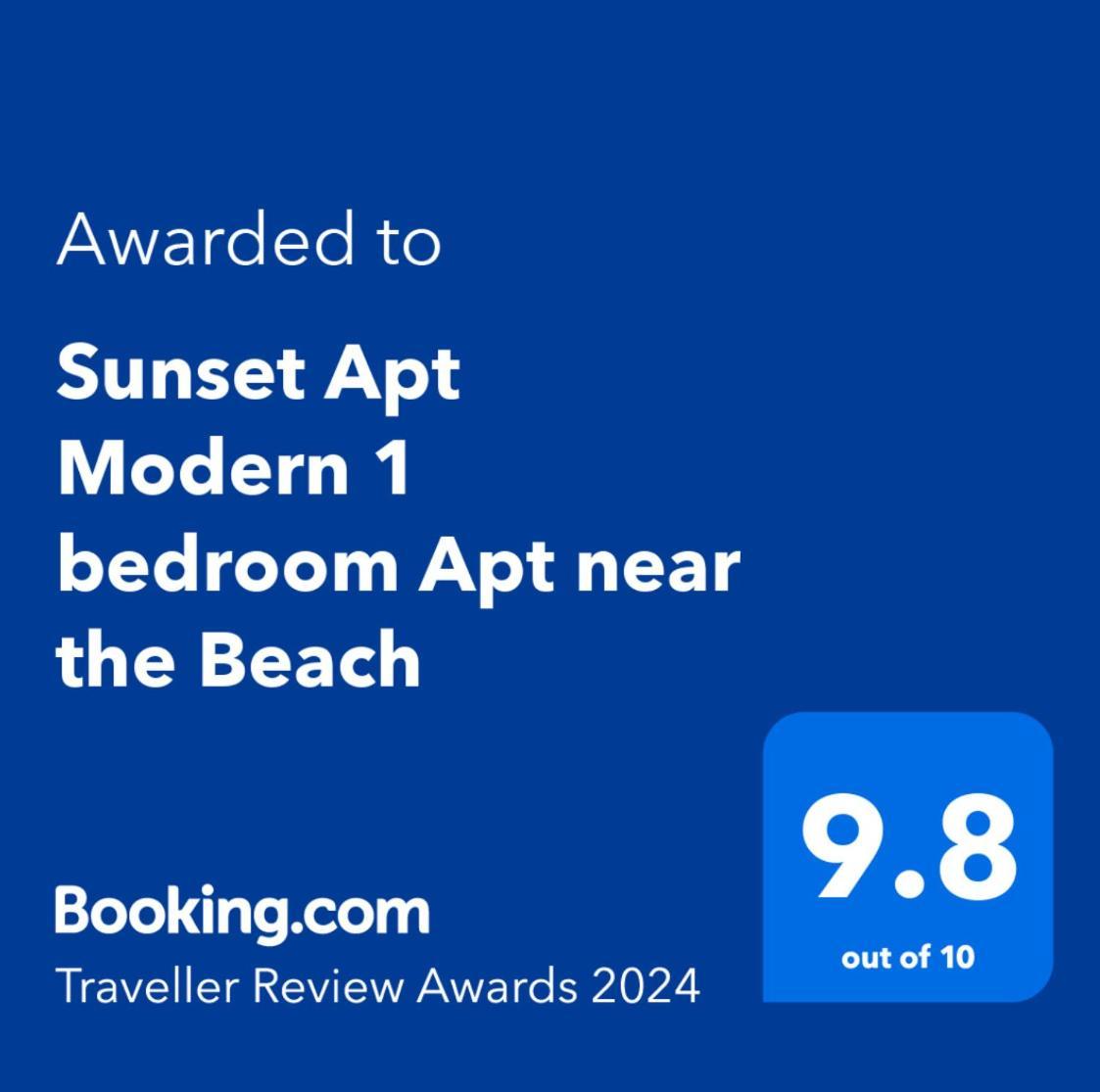 Sunset Apt Modern 1 Bedroom Apt Near The Beach Birżebbuġa Extérieur photo